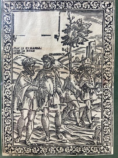 null School of the 16th century. 


Wood engraved in black and white. 


19,2 x 13,8...