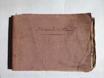 [Manuscrit]. VERGNAUD-ROMAGNÉSI (Charles François). Manuel du veneur contenant une...