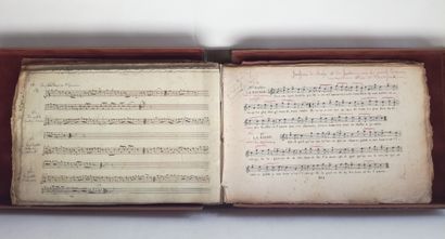 [Manuscrit]. VERGNAUD-ROMAGNÉSI (Charles François). Manuel du veneur contenant une...