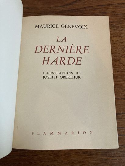 [Chasse]. 9 volumes. TOESCA (Maurice). Histoires de bêtes. Paris, Droin, 1948. Grand...