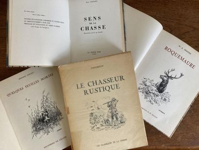 [Chasse]. 4 volumes.