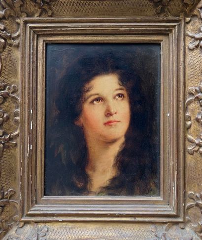 null Feodor TCHOUMAKOFF (1823-1911)

Portrait de femme

Huile sur panneau.

Signé...