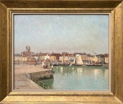 null Louis Étienne TIMMERMANS (1846-1910)

Le port de Dieppe (?)

Huile sur toile.

Signée...
