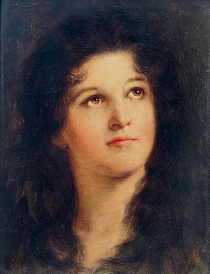 null Feodor TCHOUMAKOFF (1823-1911)

Portrait de femme

Huile sur panneau.

Signé...