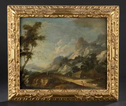 null VENICE school of the 18th century

Animated landscapes

Pair of paintings.

34...