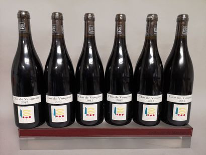6 bottles CLOS de VOUGEOT Grand cru - PRIORÉ...