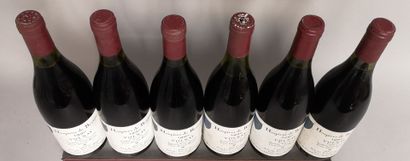 null 6 bouteilles HOSPICES de BEAUNE - VOLNAY 1er Cru "Cuvée Général Muteau" 1990...