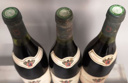null 3 bouteilles SANTENAY 1er cru "Beauregard" - DUFOULEUR 1983 Etiquettes légèrement...