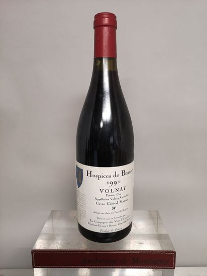 null 1 bouteille HOSPICES de BEAUNE - VOLNAY 1er Cru "Cuvée Général Muteau" 1990...