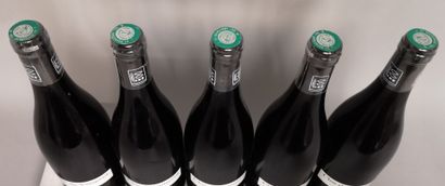 null 5 bouteilles CLOS de VOUGEOT Grand cru - PRIEURÉ ROCH 2007 Contre étiquettes...