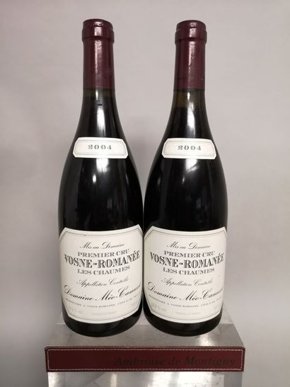 null 2 bottles VOSNE ROMANEE 1er Cru "Les Chaumes" - MEO CAMUZET 2004