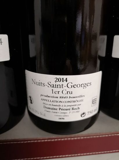 null 6 bottles NUITS St. - GEORGES 1er Cru Vieilles Vignes - PRIEURÉ ROCH 2014
