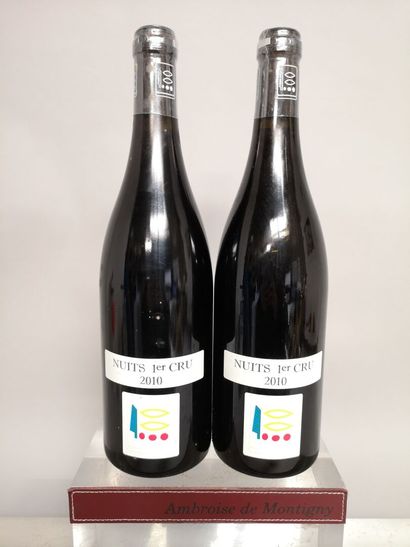 2 bottles NUITS SAINT GEORGES 1er Cru - PRIEURÉ...