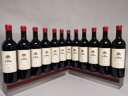 null 12 bottles Château LE PUY Cuvée "Emilien" - Francs Cotes de Bordeaux 2018