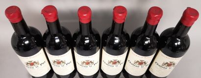 null 6 bottles Château LE PUY Cuvée "Emilien" - Francs Cotes de Bordeaux 2015