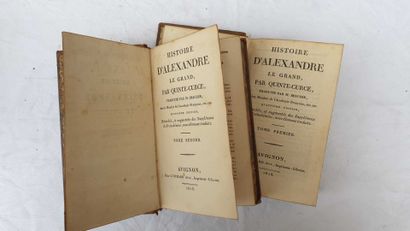  Ensemble de livres du XVIIIe et XIXème sur l'éducation, l'histoire et mémoires comprenant...