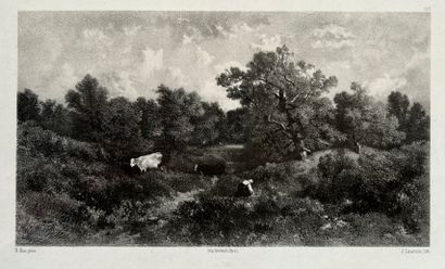 null D'après Narcisse DIAZ (1807 - 1876)

Vaches au pré

Lithographie

18 x 28 cm



On...
