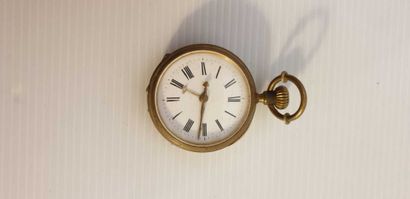 null Two pocket watches gousset, XIXth century

A lot of coins is attached, four...