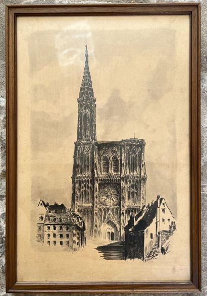 null P. Lacombe, 20th century

View of a cathedral

Indian ink

45 x 30 cm
