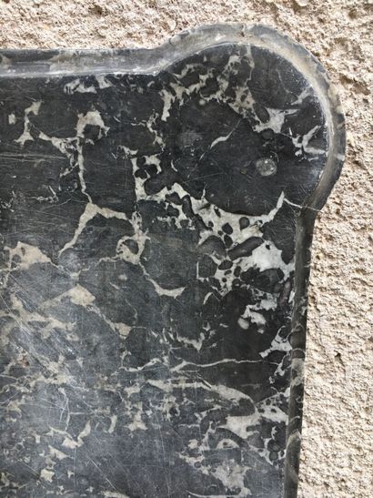  Marble of secretary 1 
W. 38, H. 95,7, D. 3 cm