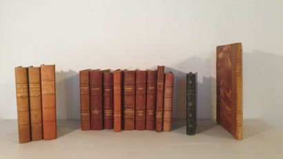 null Lot de 14 livres du XIXème et XXème siècle comprenant : Olivier Twist, J'étais...