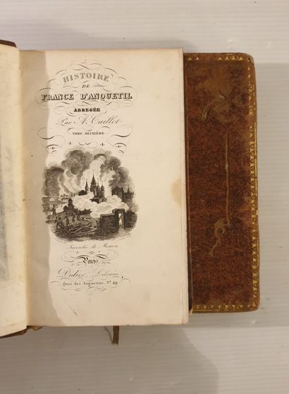  Lot of books including Thiers, Histoire du Consulat et de l'Empire. In Paris, chez...