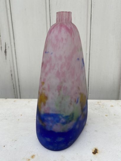 null MÜLLER Brothers

Speckled glass bottle of the 1900's. 

Signed on the base.

H....
