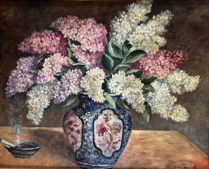 null JASPARD - Ecole moderne

Nature morte au bouquet de lilas

Huile sur panneau...