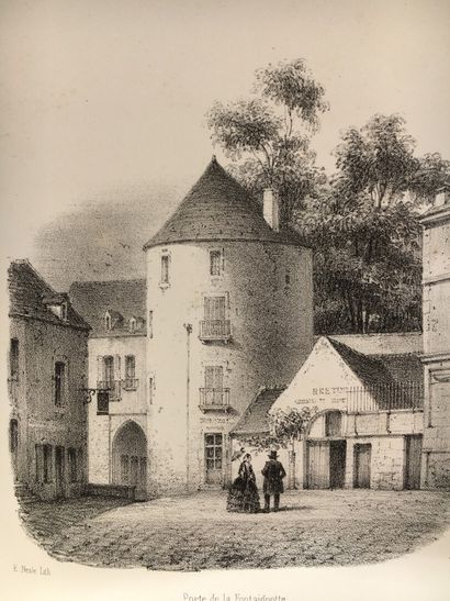  Eugène NESLE (1822 - 1871) 
Statistique monumentale et pittoresque de la Côte d'Or...