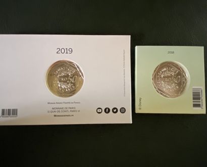 null Silver coins - Monnaie de Paris

Lot of five 50€ silver coins. Face value :...