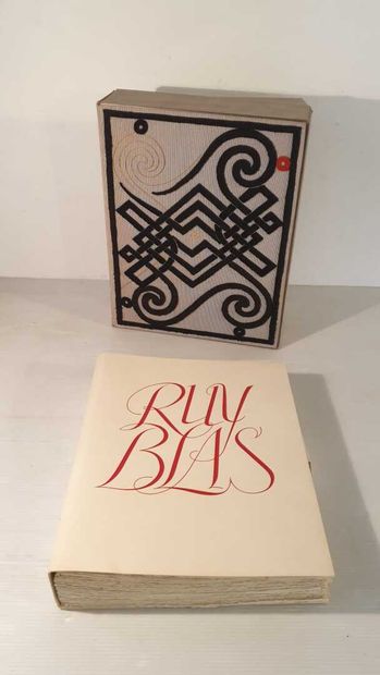null HUGO (Victor). Ruy Blas. Monte-Carlo, Edition Le Parnasse 1963. Large in-4°...