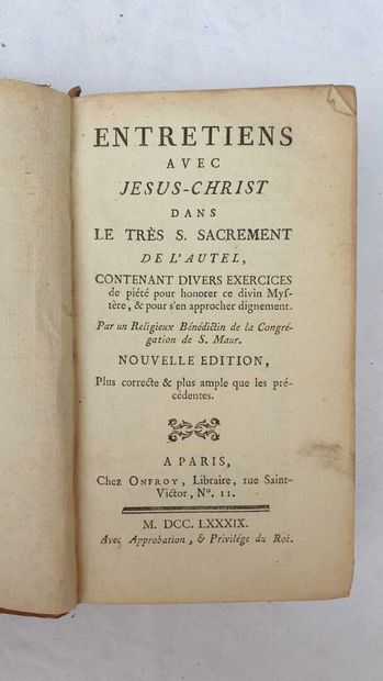 null Ensemble de livres du XVIIIe et XIXème sur l'éducation, l'histoire et mémoires...