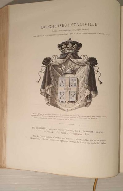 null J. ALCIDE GEORGEL.

Armorial Historique et Généalogique des familles de Lorraine...