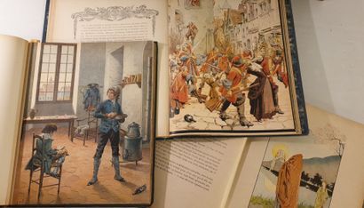  3 volumes illustrated by JOB : 
 
MONTORGUEIL (G.) Bonaparte, Paris, chez Boivin...