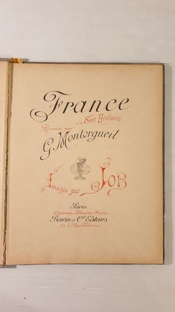  3 volumes illustrated by JOB : 
 
MONTORGUEIL (G.) Bonaparte, Paris, chez Boivin...