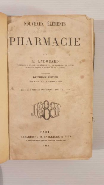  Set of 21 books of the 18th and 19th century comprising various treatises of medicine...