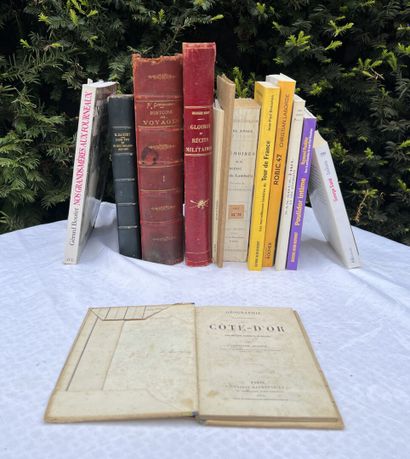  MANNETTE of various books including 
- Louis XVIII and the Duke of Case 
- Geography...