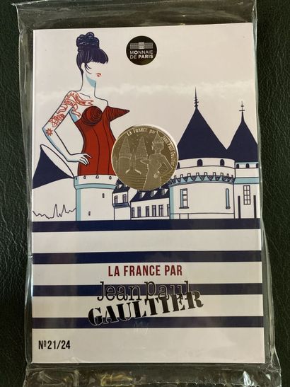 null La France par Jean-Paul GAULTIER - Monnaie de Paris

Lot de vingt-quatre pièces...