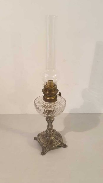 Oil lamp 
H. 55 cm