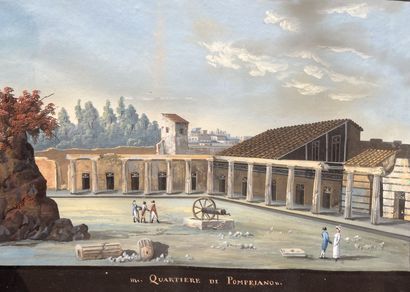 null Neapolitan school of the XIX century

Aquedotti di Caserta

Quartiere di Pompeiano

Pair...