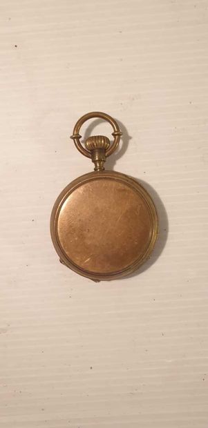 null Two pocket watches gousset, XIXth century

A lot of coins is attached, four...