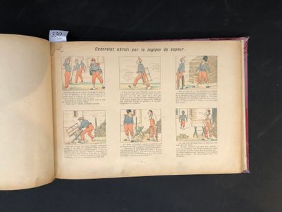null [POLYCHROME BOARDS]. CHRISTOPHER. The Fenouillard Family. Paris, Librairie Armand...