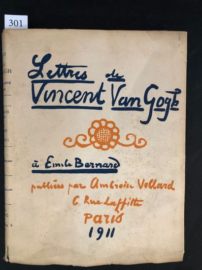 [Van GOGH]. VOLLARD (Ambroise), ed. Letters...