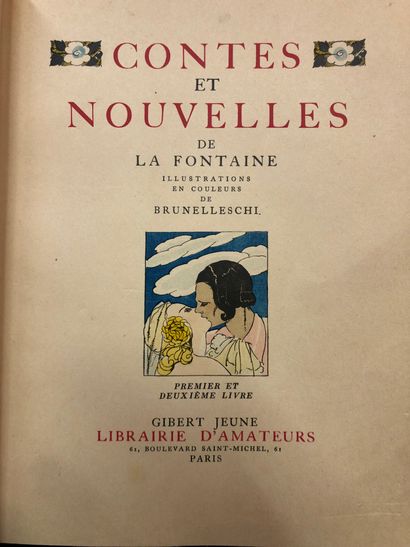 La FONTAINE (Jean de). Contes et nouvelles....