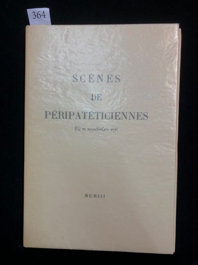 [CURIOSA - LOUS (Pierre). Scenes of peripatetic...