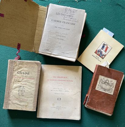 Lot of 5 books, not collated, in the state:...