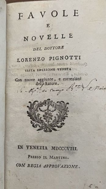 null ITALIE & GRECE, XVIIIe et XIXème siècle 

Ensemble de volumes comprenant :

Un...