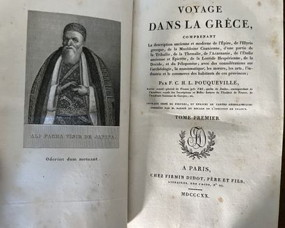 null ITALIE & GRECE, XVIIIe et XIXème siècle 

Ensemble de volumes comprenant :

Un...