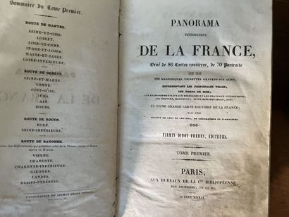 Panorama of France, 1739 
6 volumes. Large...