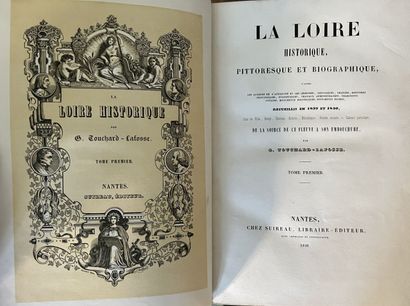 null Touchard Lafosse, La Loire Historique, Nantes, 1840

Quatre vol. In-4.